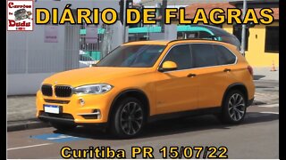 Diário Flagras 15/07/22 Carrões Dudu BMW X5 AMARELA