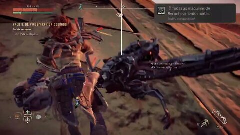 Horizon Zero Dawn: Todas as máquinas de Reconhecimento mortas #PlayStationTrophy