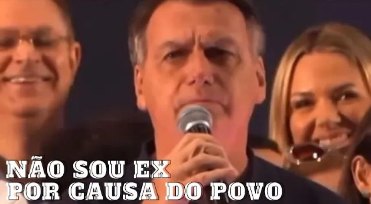 Em discurso aos seus seguidores, Bolsonaro faz uma indagação sobre ser o mais QUERIDO ex Presidente