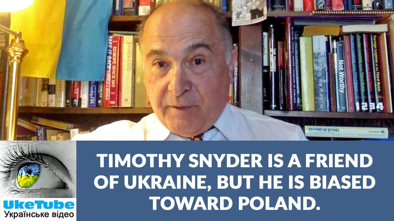 (mirror) Timothy Snyder, Ukraine, Poland, WWII, OUN/UPA --- Askold Lozynsky