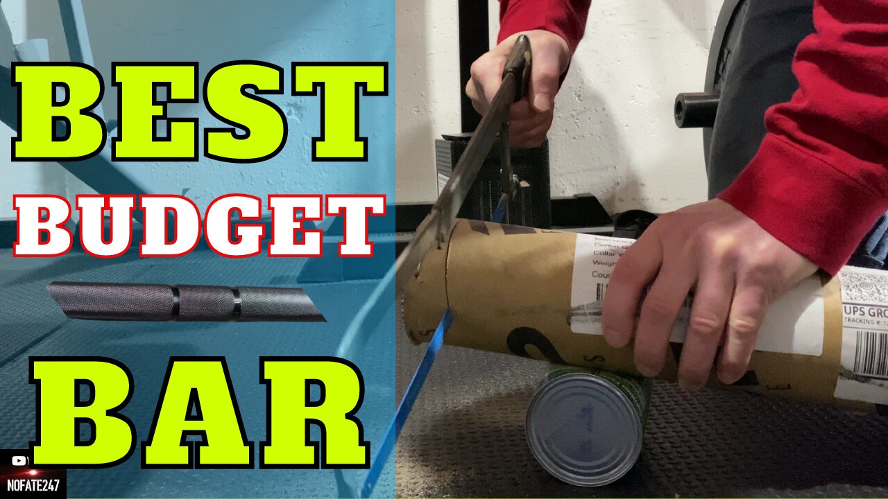 Best Home Gym Barebell | Budget Edition | Rep Fitness Sabre Weight Lifting Barbell Review