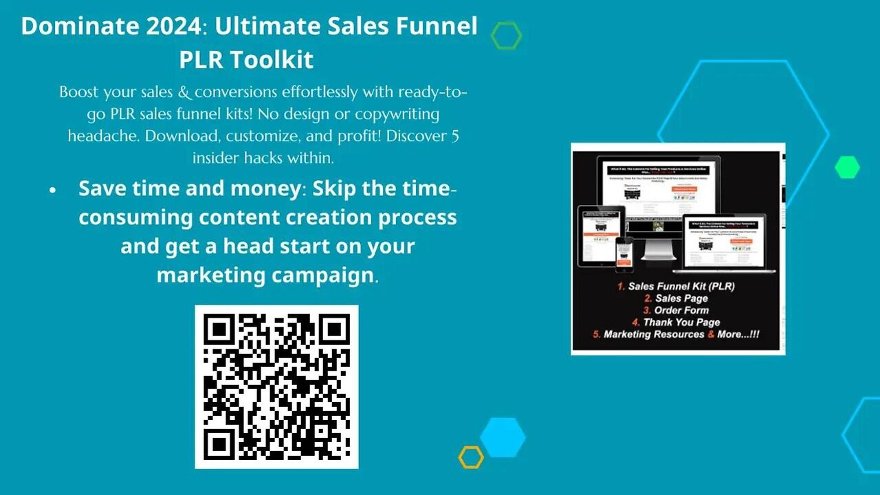 Dominate 2024: Ultimate Sales Funnel PLR Toolkit