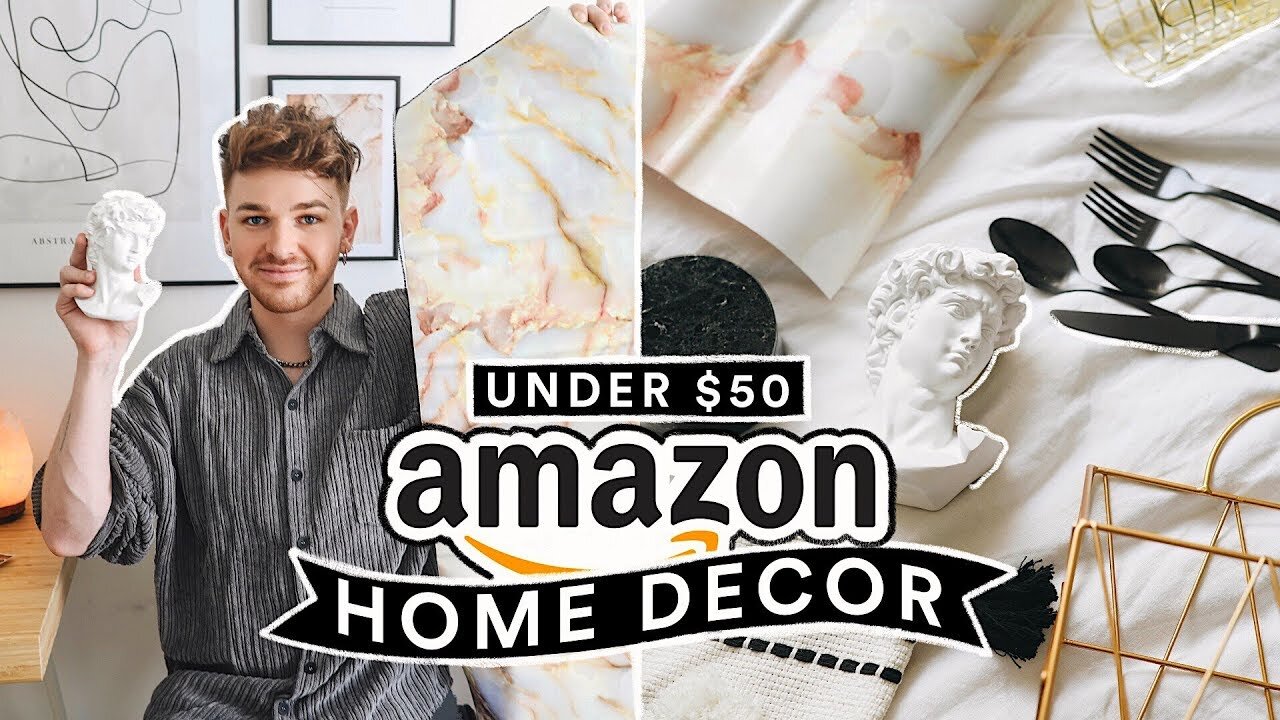 THE BEST AMAZON HOME DECOR UNDER $50 (Affordable + Aesthetic) // Lone Fox