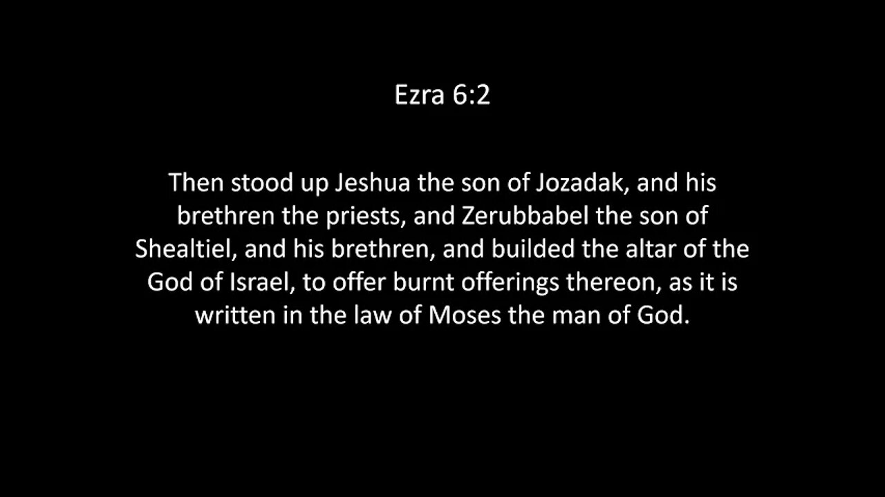 Ezra Chapter 6