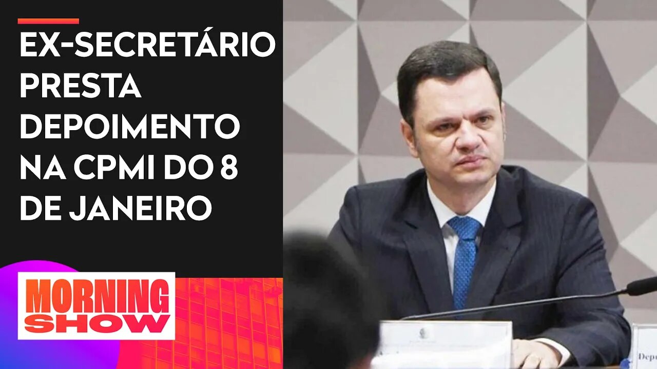 Anderson Torres afirma que faltou efetivo policial para conter atos de 8 de janeiro