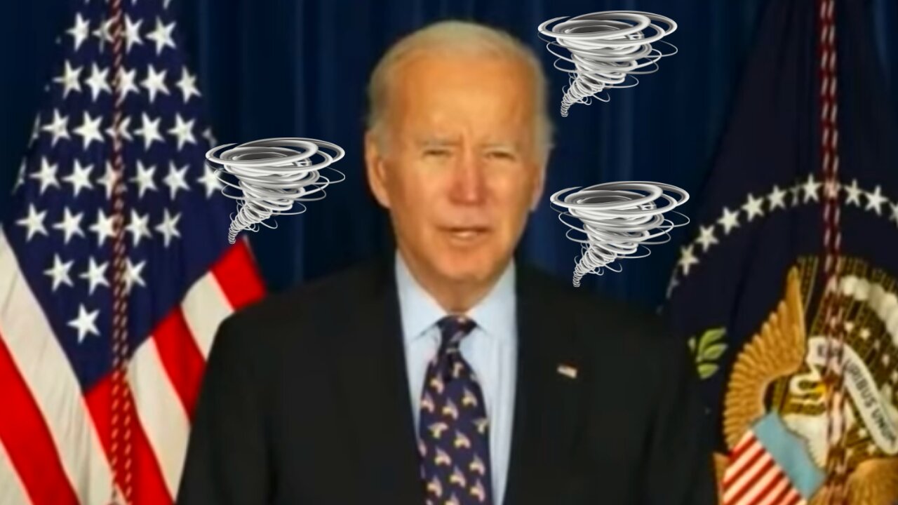 Biden Mistakes A Hurricane For A Tornado