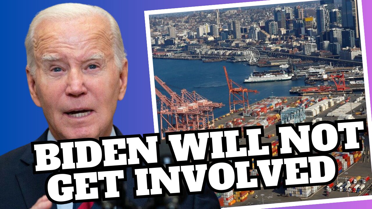 Oct 1st East and Gulf Port Strike Planned: Biden Won't Stop Potential Strike