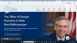 GA SOS 2024 Election Website Discrepancies?