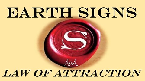 Law of Attraction Reading Sept/Oct - EART SIGNS, Capricorn, Taurus, Virgo