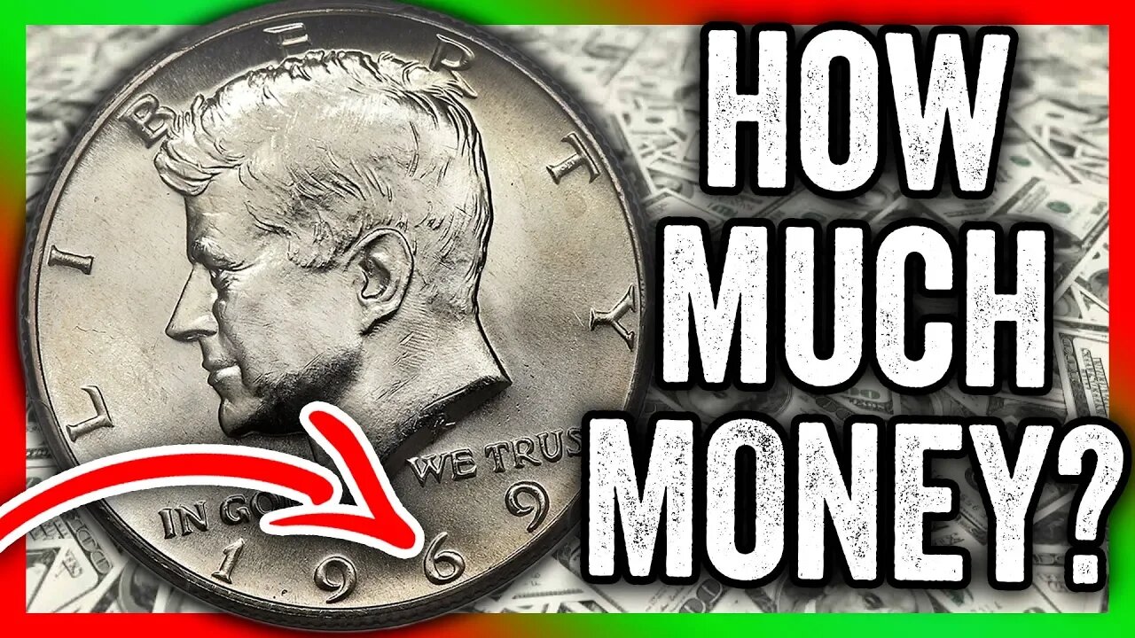 1969 SILVER HALF DOLLAR VALUE - RARE COINS WORTH MONEY!!