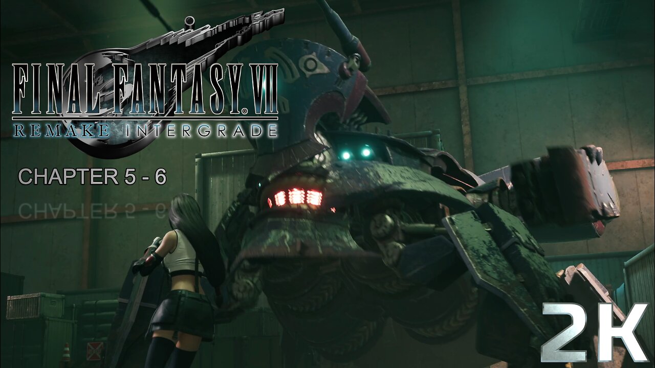 PC Final Fantasy 7 Remake Story Walkthrough No Commentary - Chapter 5 and 6