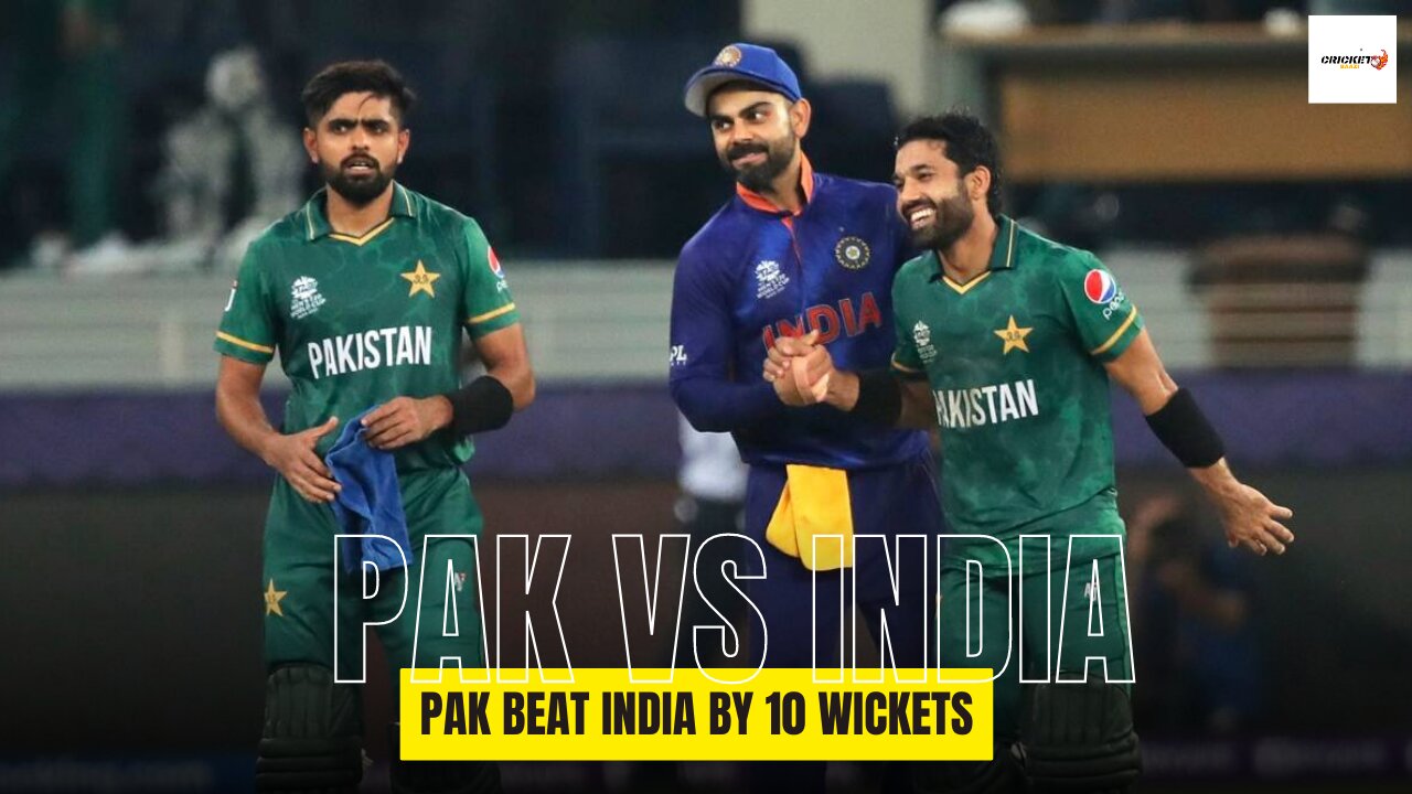 Pakistan Beat India By 10 Wickets - Pak vs India