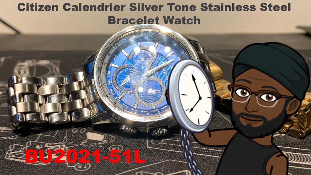 Citizen Calendrier Silver Tone Stainless Steel Bracelet Watch | AYO! Daeni
