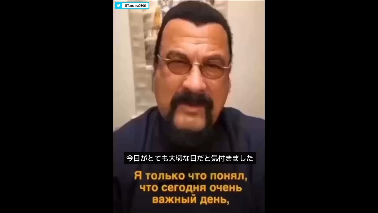 セガール、プーチン大統領の誕生日のお祝い