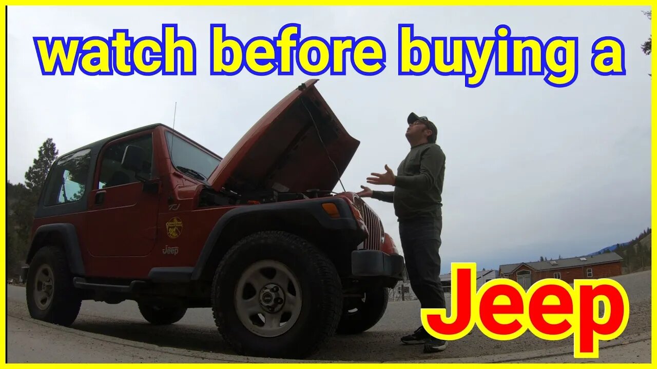 Watch before buying a Jeep Wrangler TJ for a daily | an owners opinion