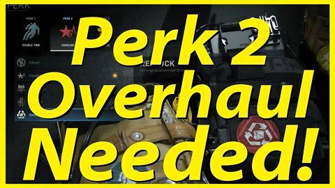 Modern Warfare needs a Perk 2 Overhaul!!