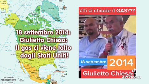 18 settembre 2014 Giulietto Chiesa: Il gas ci viene tolto dagli Stati Uniti!