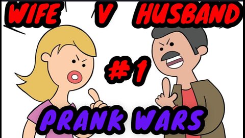 Wife V Husband prank wars #1 #funny # pranks # comedy #laugh