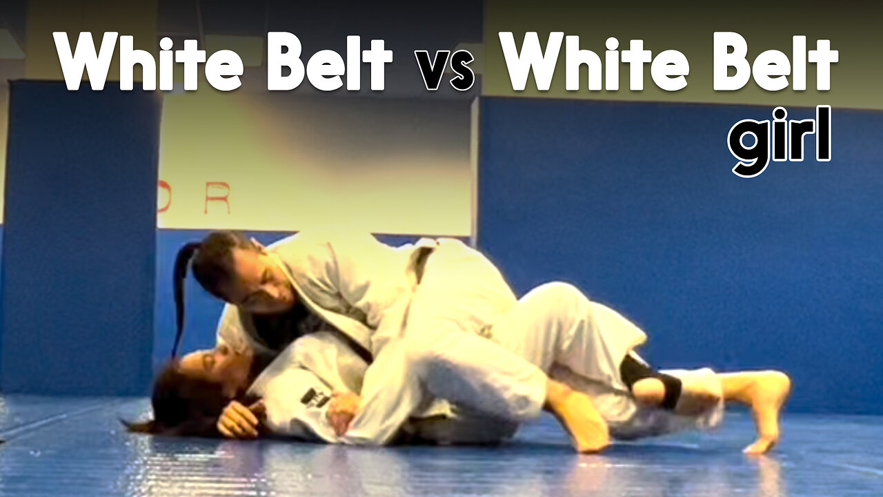 Jiu Jitsu White Belt vs White Belt {girl} | Circadian MMA (10-31-2022)