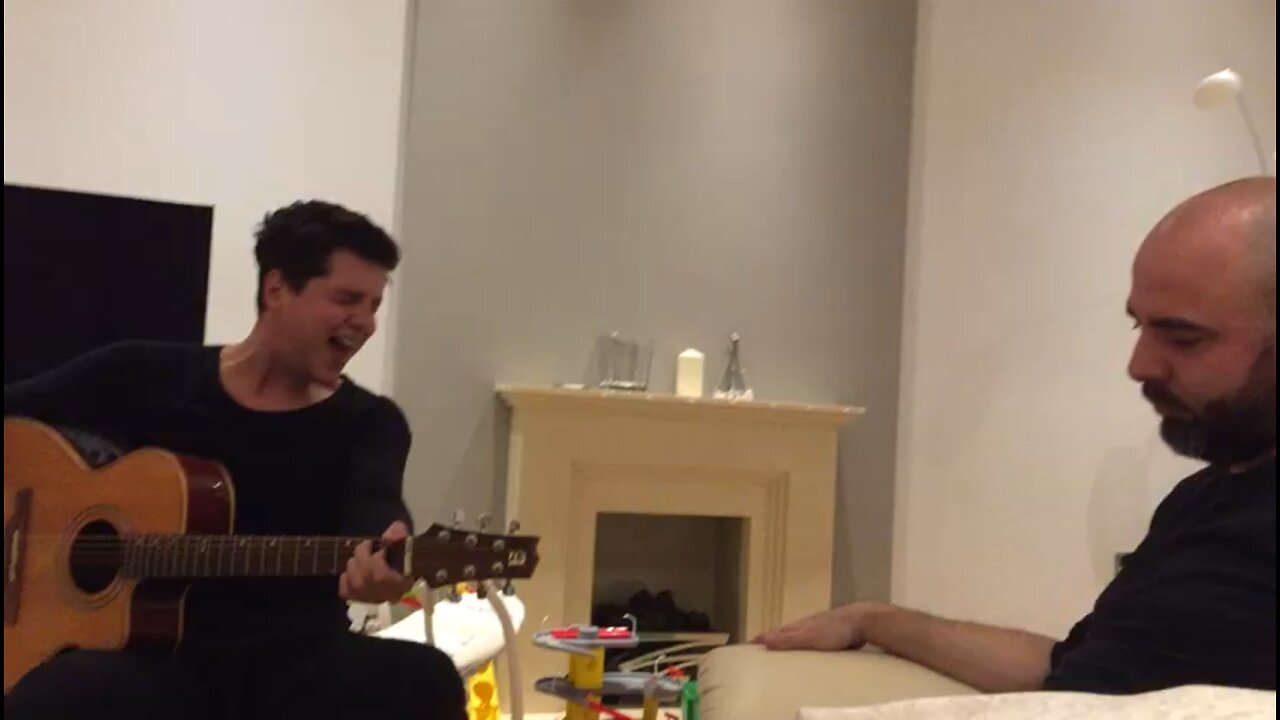Fabrício e Benassi em Londres