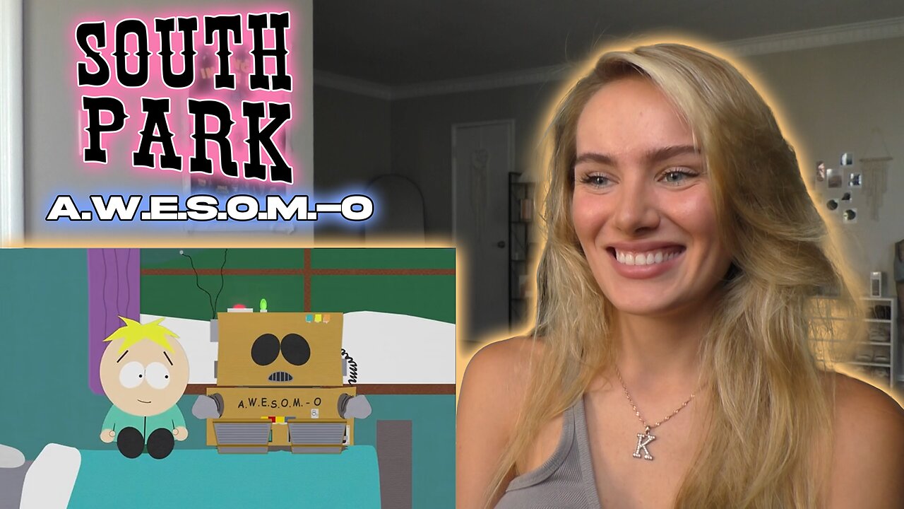 South Park S08E05-AWESOM-O! Russian Girl First Time Watching!!