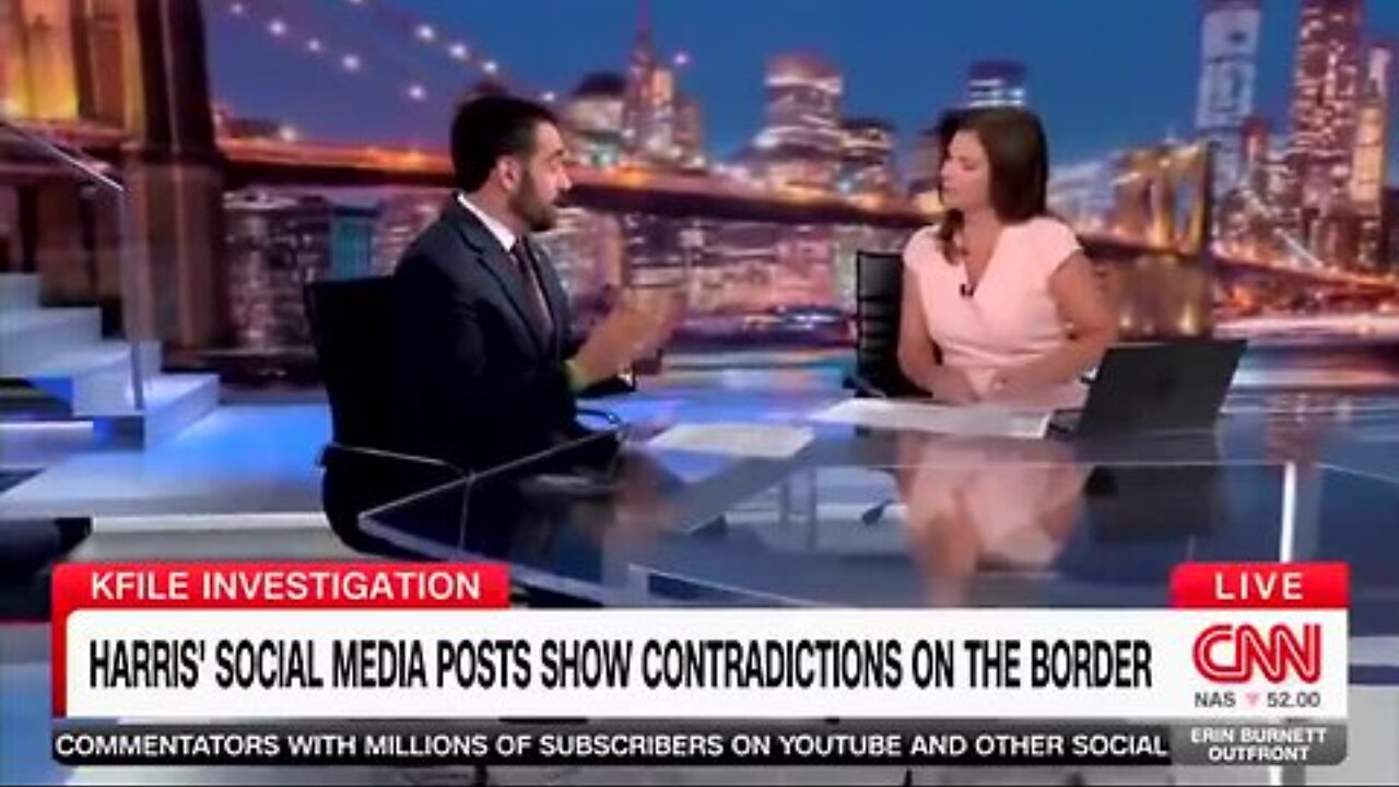 CNN Confirms Kamala Harris Using President Trump's Border Wall in Campaign Ads