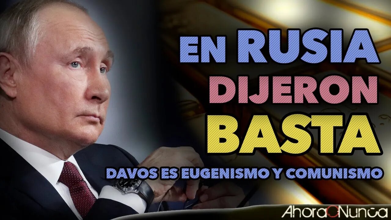 RUSIA DIJO BASTA A LA AGENDA DE DAVOS | Y ALEMANIA SERÁ DECISIVA | Con Tom Luongo