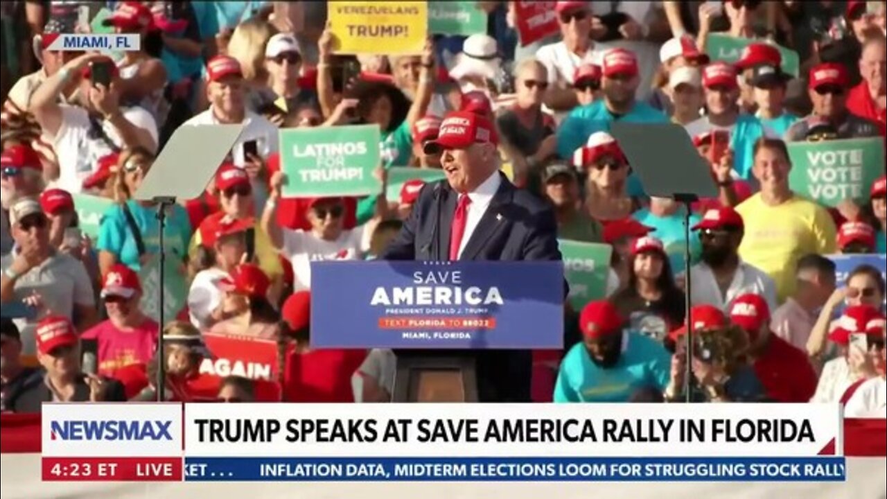 Donald Trump Save America Rally in Miami, Florida | FULL SPEECH