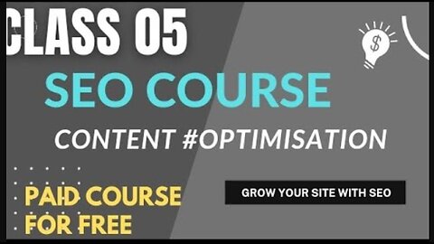 Complete SEO Course and Tutorial Class 05 in Urdu & Hindi | SEO Advance Course 2023