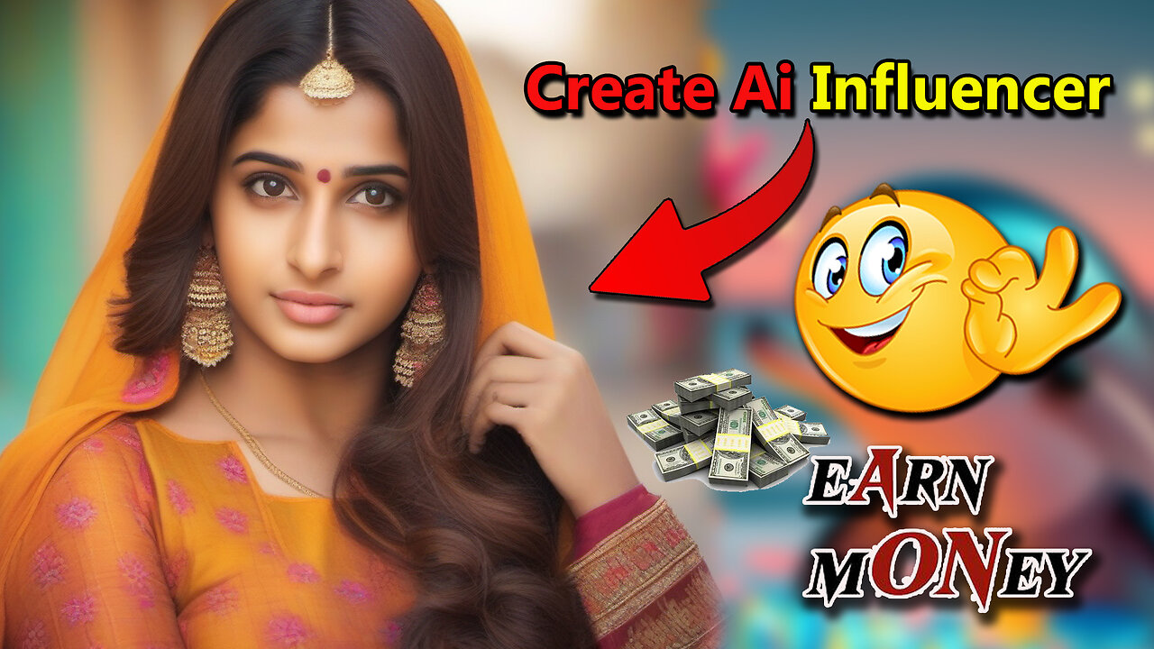 How I Created Realistic Indian AI Influencer Free | How To Create AI Influencer Reel