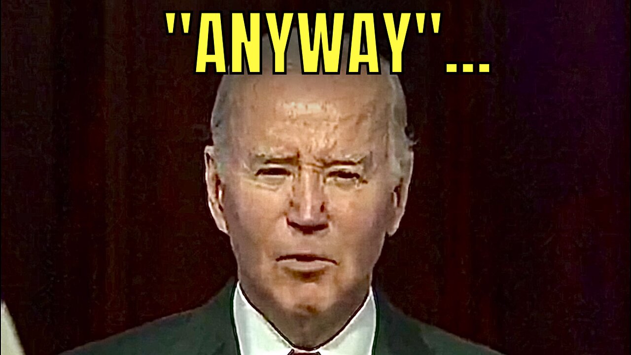 When you know Joe Biden has LOST his Place…