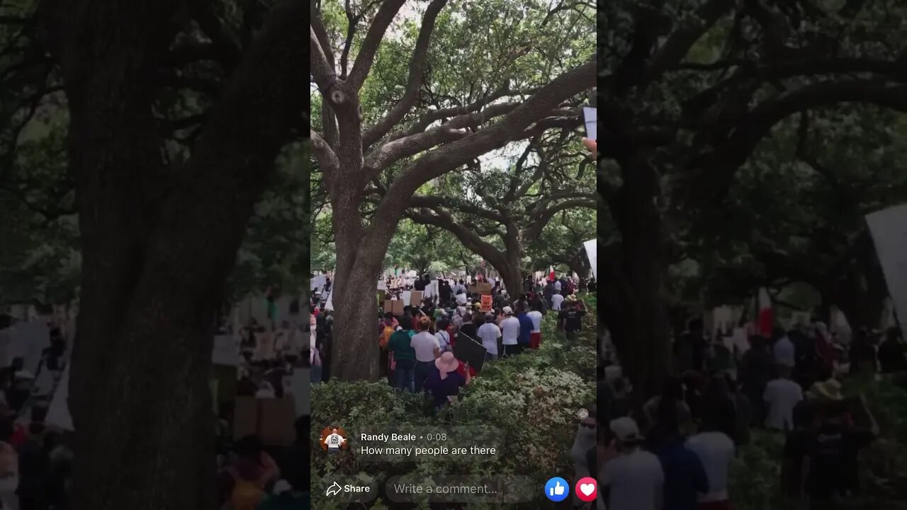 George Floyd protest 5-29-20 Houston Tx / defying the god damn fucking cop