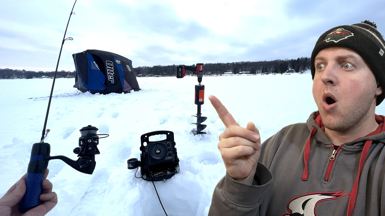 Shallow Water Ice Fishing