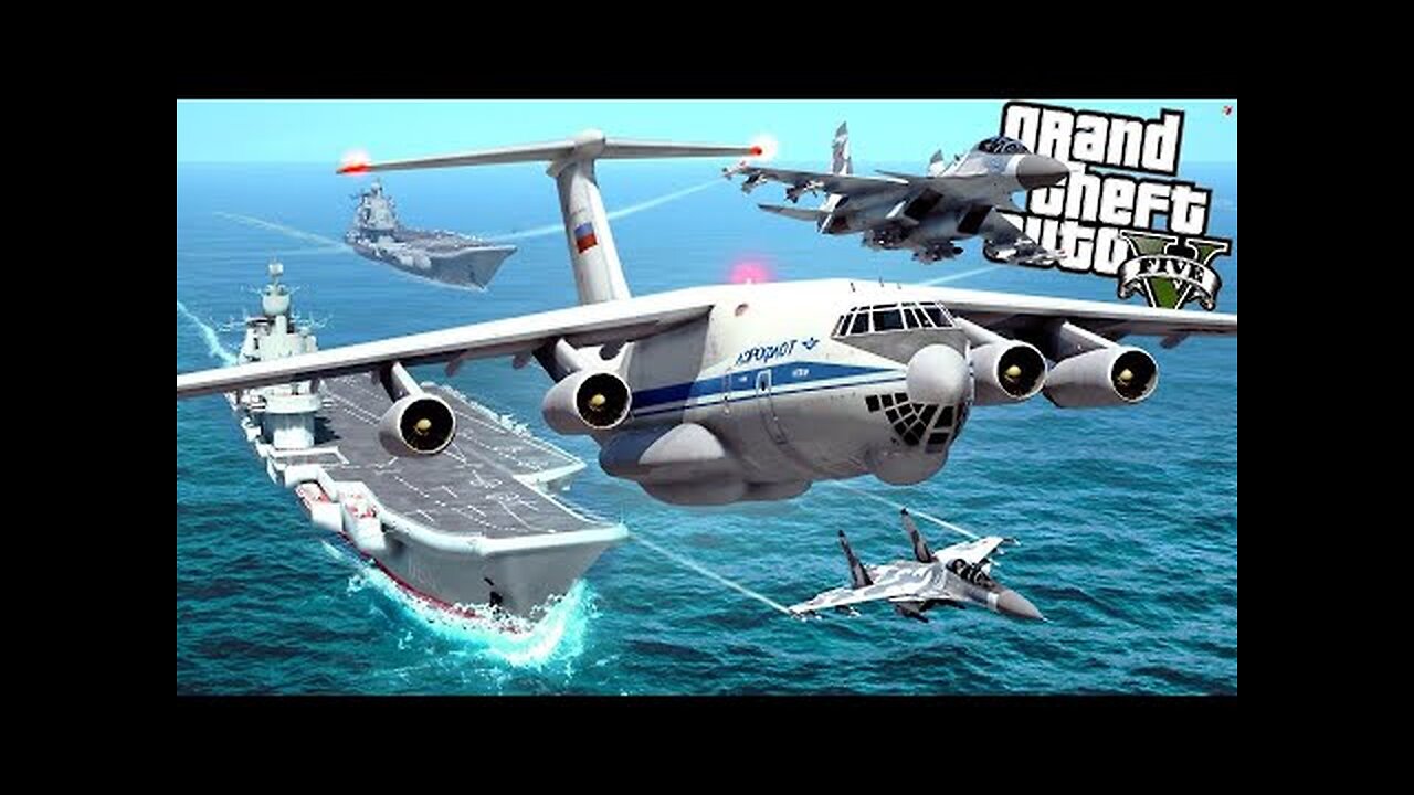GTA 5 RP's AIRCRAFT CARRIER WAR.
