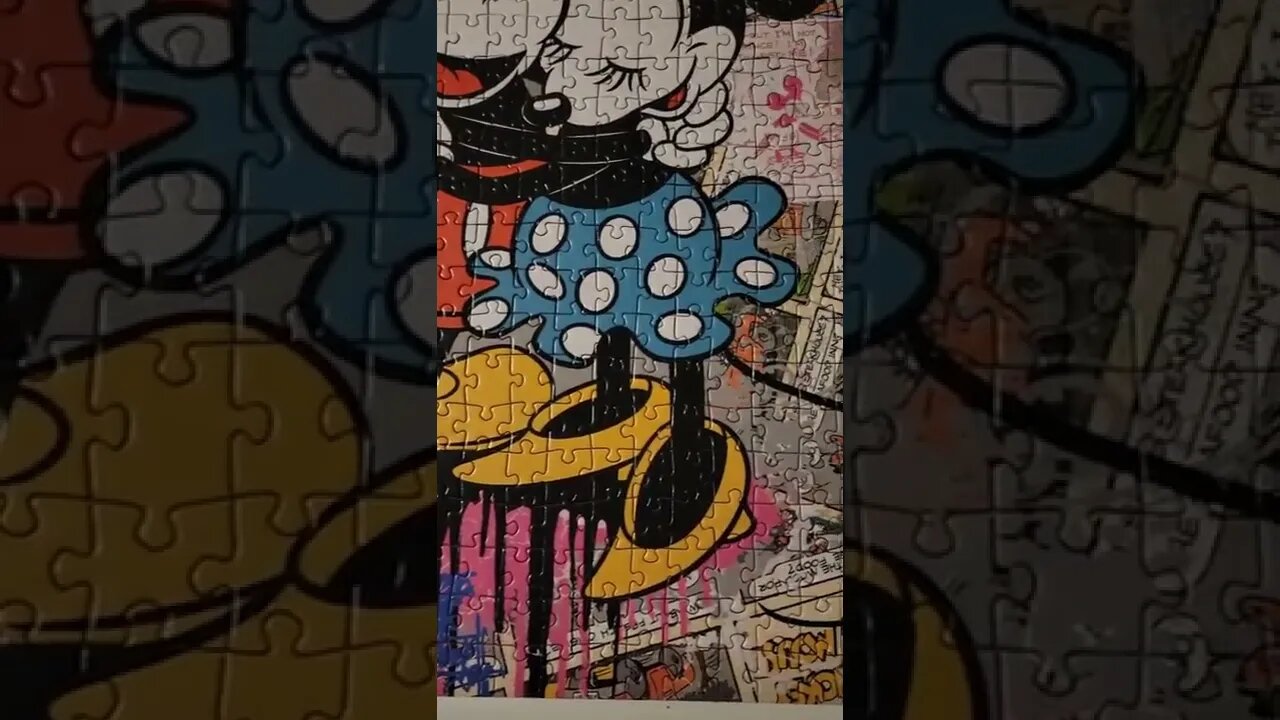 Crazy In Love Mickey and Minnie Mouse #mickeymouse #minnie #puzzles #shorts