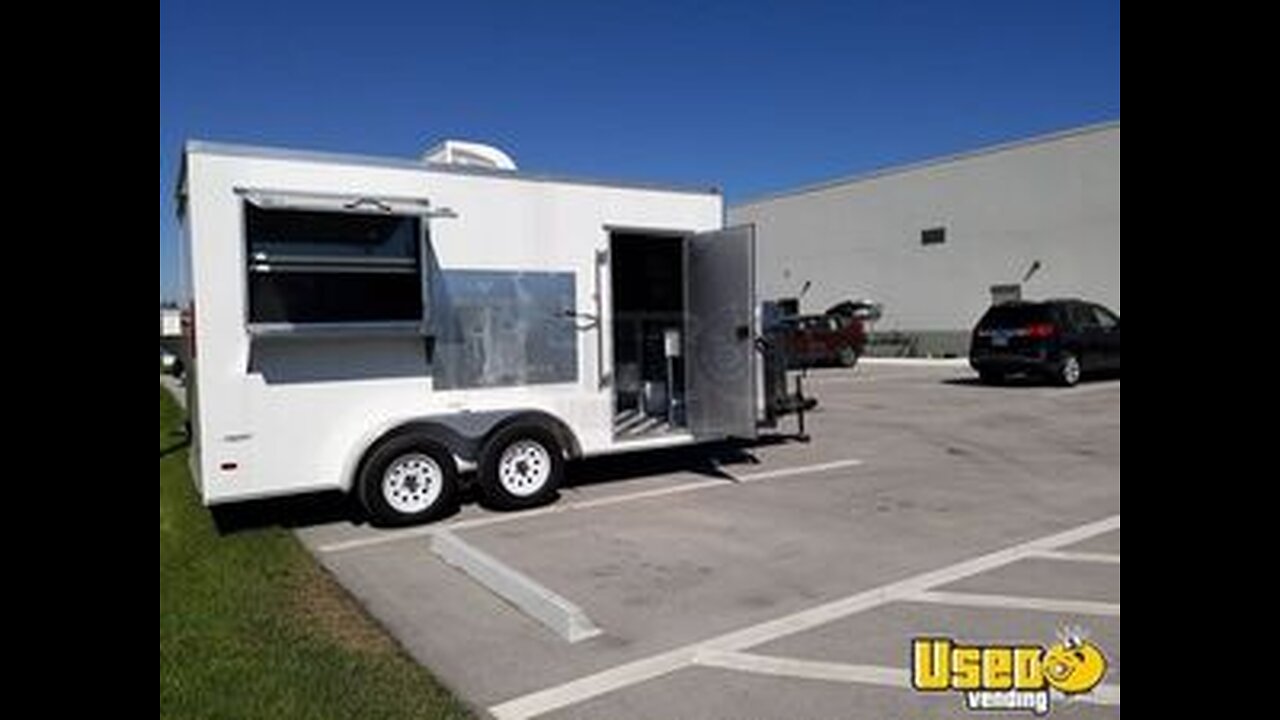 2019 - 7' x 14' Freedom Food Concession Trailer w/ Optional Ford Expedition for Sale in Florida!