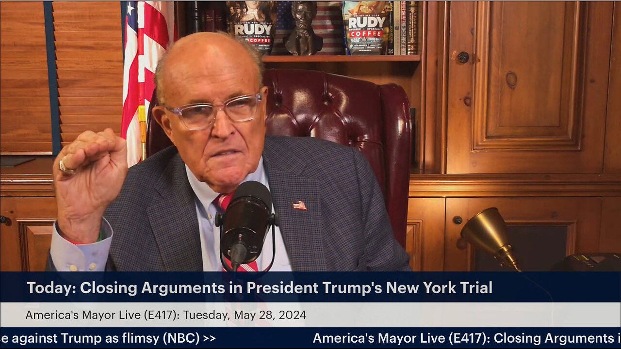 America's Mayor Live (E417): Closing Arguments in President Trump's New York Trial