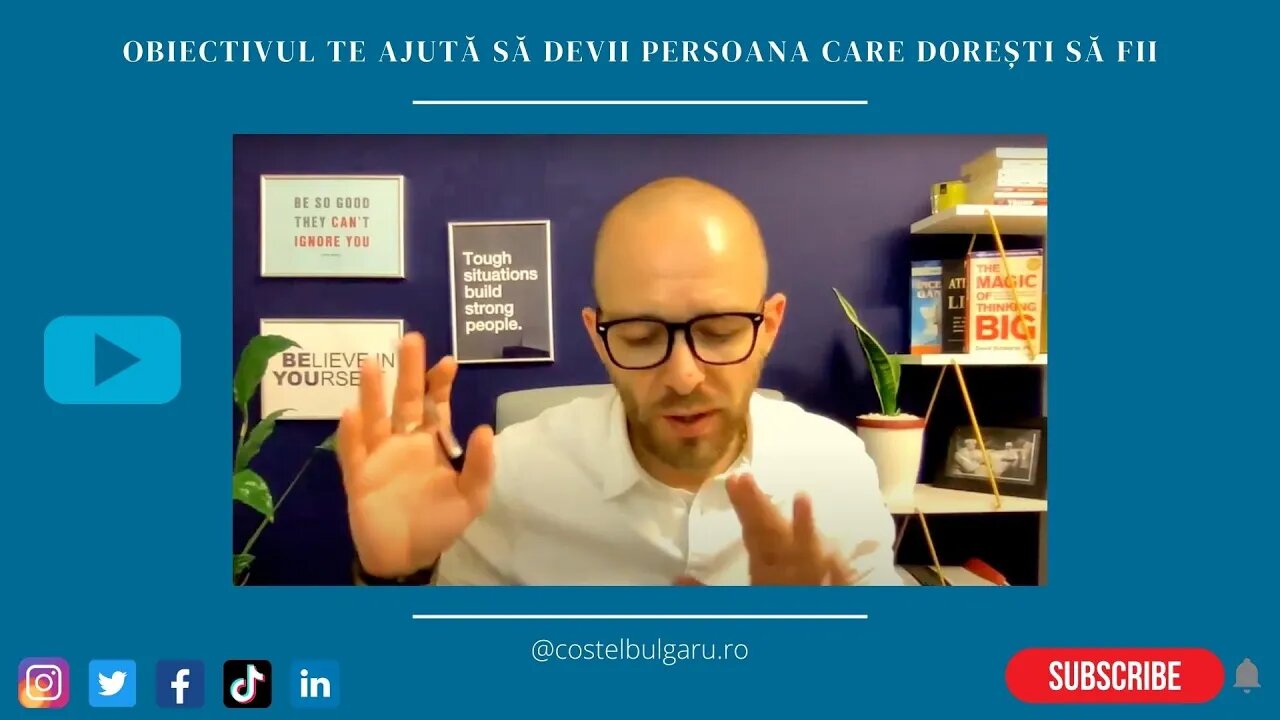 Obiectivul te Ajută să Devii Persoana care Dorești să Fii