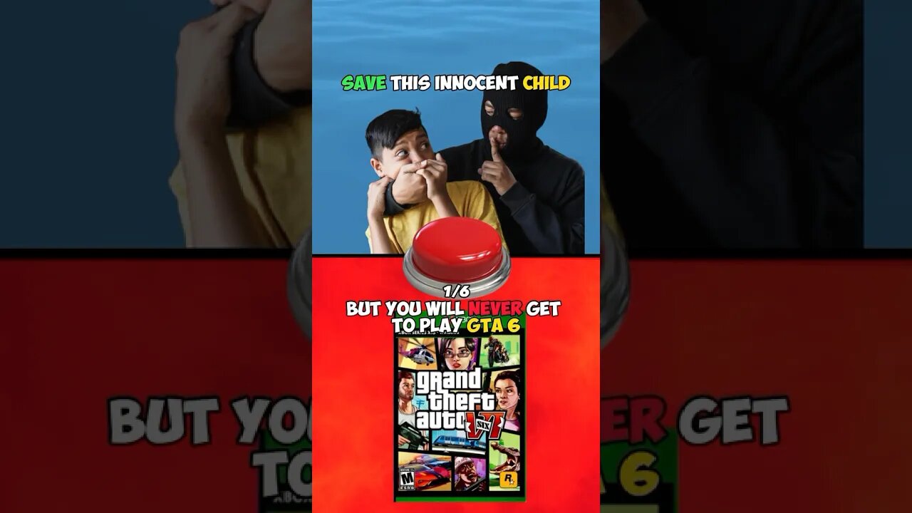 Save Kid or Never Play GTA 6