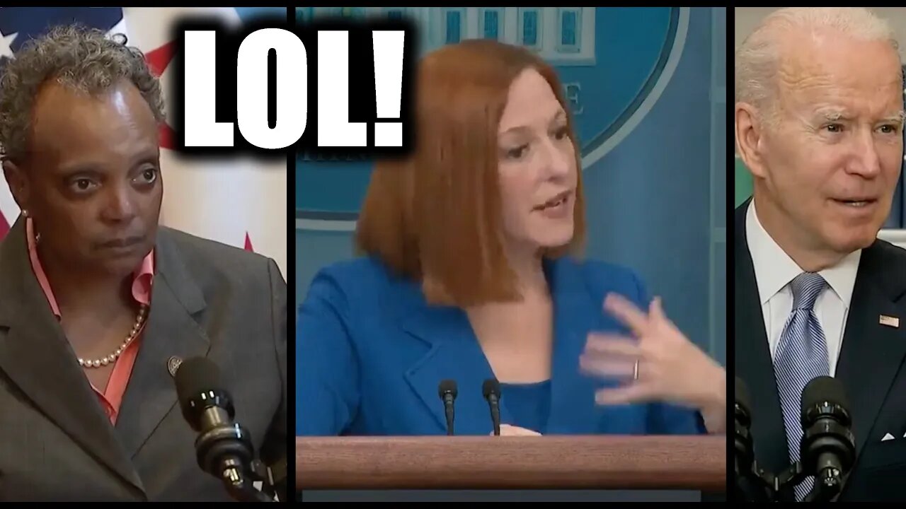 Psaki On CDC, Biden On Mandate Lift & Lori Lightfoot Is Stunning!