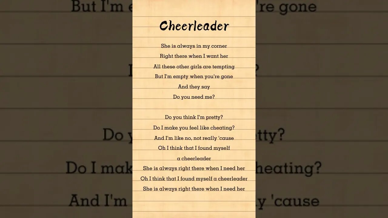 Only lyrics songs (2)