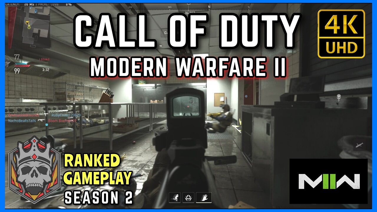 Call of Duty Modern Warfare II S2 - Ranked Gameplay 4K