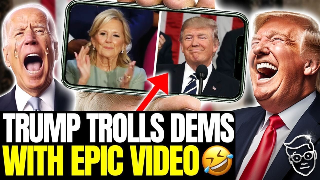 TRUMP NUKES BIDEN WITH SAVAGE MEME: 'THE REAL PRESIDENT!' BREAKS INTERNET, JOE'S 2024 RACE COLLAPSES