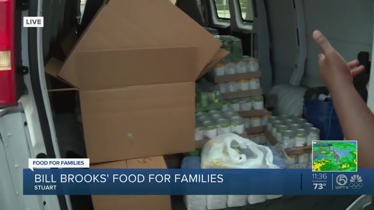 U.S. Sugar makes donation to Bill Brooks' Food for Families food drive