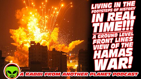 Living In Footsteps of History In Real Time - A Ground Level View of the Hamas War!!! 