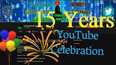 15 Year Celebration Stream - Gaming and Chatting - Celebrating Early