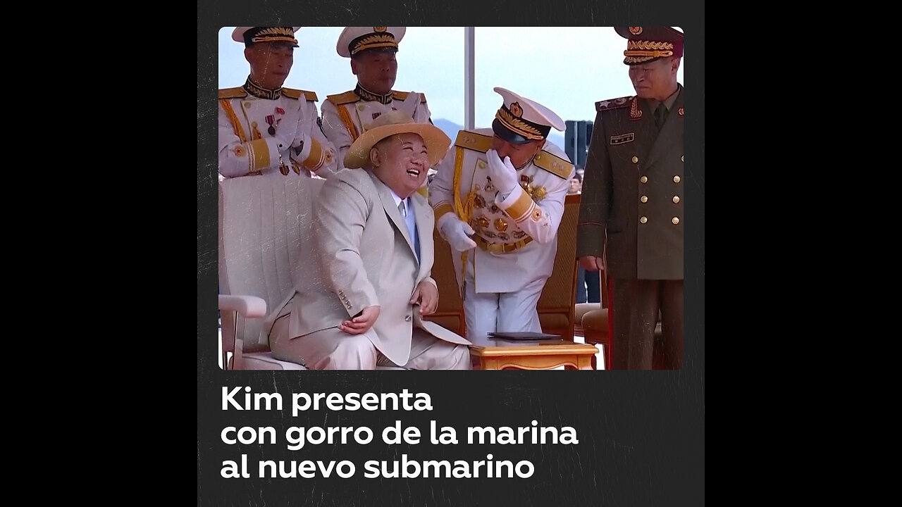 Kim Jong Un asiste a la presentación de un nuevo submarino con armas nucleares tácticas