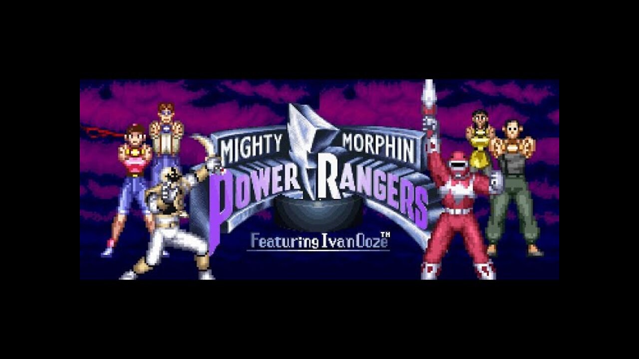 Mighty Morphin Power Rangers - The Movie Snes (Hard Sem usar continue)