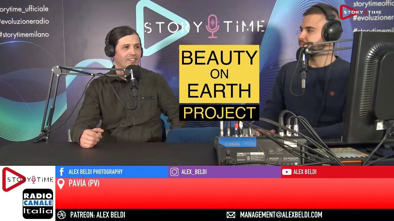 I traveled to Milan (Italy) to talk about BEAUTY ON EARTH project | Alex Beldi