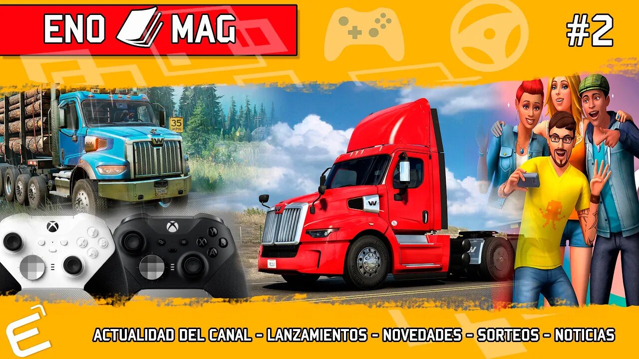 ENO-MAG | NUEVA 1.46 ETS2 y ATS, ADIOS HOST TWITCH, XBOX ELITE SERIES 2, SIMS 4 GRATIS | ACTUALIDAD